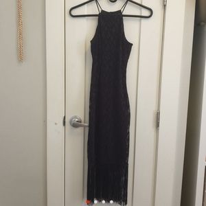Material Girl Flapper Mermaid Fringe Dress size xxs